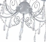 Подвесная люстра Arte Milano AM345620 345620/5 CR (220V, подвески, на цепи, подсвечник, свеча)