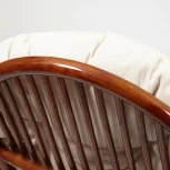 Кресло-качалка VIENNA (разборная) / без подушки / Pecan (орех) (ротанг top quality)