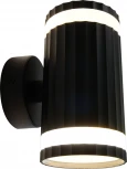 Светильник настенный Feron HL3690 OLYMPUS 48680 2*GX53, чёрный (220V, круглые)