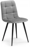 Стул Notta на металлокаркасе Чилли К темно-серый / черный 502057
