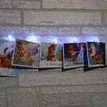 Гирлянда линейная Feron CL574 41653 Прищепки, статичная, 4,5м USB 5000K