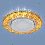 Встраиваемый точечный светильник Elektrostandard 3022 GX53 GD золото