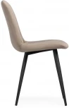 Стул Notta на металлокаркасе Дани бежевый / черный 560289