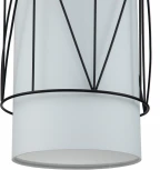 Подвесной светильник Charme V000273 (13016/1P Black ) (220V, на проводе)