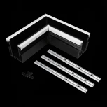 Угол-соединитель для профиля SKYLINE 48 с демпф. системой ST Luce Skyline 48 ST003.479.01