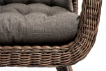 "Толедо" кресло плетеное с подушками, цвет коричневый 4SIS арт.УТ-00003067