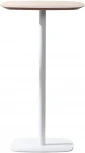 Стол барный Stool Group Form 60*60 светлое дерево/белый УТ000036019