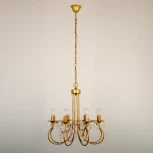 Подвесная люстра Abrasax Suzanne SD0812/8 (220V, на цепи, цветы, листья)