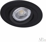 Встроенный точечный светильник APL LED Ingrid 3322.TCH111R/BK (круглые)