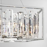 Подвесная люстра Bogate's Cella 312/9 Strotskis (220V, хрусталь, на тросе)