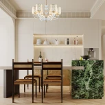 Подвесная люстра Arte Milano Florentia-8857 308857/6 Wh/Gd (220V, на цепи)