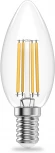 Лампочка светодиодная филаментная Gauss Filament Elementary 32118 Свеча 8W 510lm 2700К Е14 LED