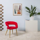 Стул R-Home Hugs Красн/Натур. Дуб