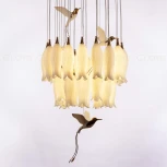 Подвесная люстра большая Cloyd Argana 10808