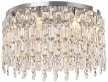 Подвесная люстра Legacy 2158/09/08C Stilfort (220V, хрусталь, подвески, круглые)