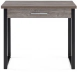 Деревянный стол Woodville Ибби 90(128)х64х77 рошелье / черный матовый 528556