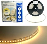 Лента светодиодная стабилизированная Feron LS420 48791 120SMD(2835)/м 8Вт/м 48V 3000К, IP20
