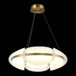 Подвесная люстра ST Luce Etoile SL1304.203.45 Золотистый/Белый LED 1*45W 3000K