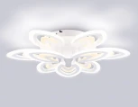 Потолочная люстра светодиодная с пультом Ambrella Original FA4547 (регулировка яркости, 220V, цветы, листья)