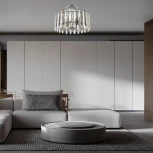 Потолочная люстра на штанге Arte Milano Sorrento-5209 375209/5/80/390 CR (220V, круглые)