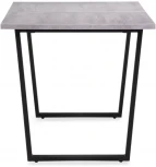 Стол раскладной Notta Лота Лофт 140 25 мм бетон / черный матовый 489748