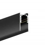 Шинопровод магнитный накладной 48В 2м, черный Hesby Lighting ElDeko HSBL_0052_1