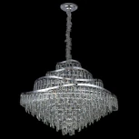 Подвесная люстра Citilux Naiad CL315191 (220V, хрусталь, подвески, на цепи)