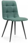 Стул Notta на металлокаркасе Чилли К бирюзовый / черный 502069