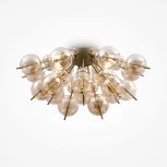Потолочная люстра Maytoni Bolla MOD133CL-04BS (220V, шарики, молекулы)