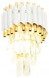 Бра Lumina Deco LDW 6003-2 WT+F.GD (220V, хрусталь)