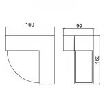 Настенный светильник уличный Oasis Light 2104