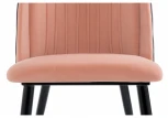 Обеденный стул на металлокаркасе Woodville Orly pink / grey 11782