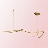 Подвесной светодиодный линейный светильник Lussole Wave LSP-7242 (220V, на тросе)