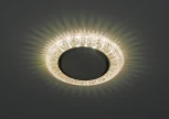 Встраиваемый точечный светильник Эра DK LD22 CHP/WH