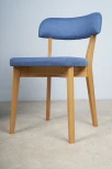 Стул R-Home Франк Блю-Лазур/Натур. Бук