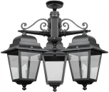 Потолочный светильник уличный Oasis Light QUADRO L 79970LA/3 Bl (220V, фонарь, IP44)
