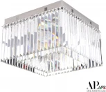 Потолочная люстра хрустальная APL LED Sicilia SH10.42.A.Ni.E14.PK