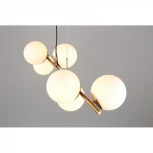 Подвесной светильник Omnilux Avetrana OML-66623-06 (220V, на тросе, шарики)