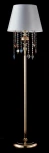 Торшер Crystal Lux MERCEDES PT1 GOLD/COLOR (220V, подвески)