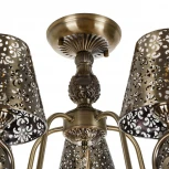 Потолочная люстра на штанге MyFar Luna MR1315-5C (220V, подвески)