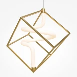 Подвесной светильник Maytoni Membrane MOD345PL-L11BS3K (LED, 220V, на проводе, куб)