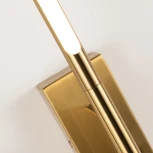 Настенный светильник Arte Lamp Lines A2029AP-1PB (LED, 220V, выключатель, круглые)