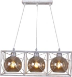 Подвесная люстра Reluce 03462-0.4-03 WH+GD (220V, на проводе)