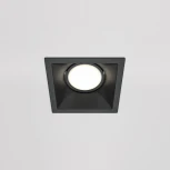 Встраиваемый светильник Dot GU10 1x50Вт Maytoni Technical DL029-2-01B (220V)