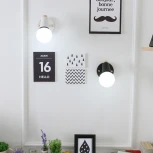 Настенный светильник (бра) Rotary Wall белый ImperiumLoft Rotary-Wall01 (185373-26) (LED, 220V)