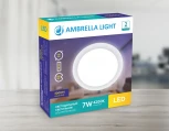 Встраиваемый точечный светильник Ambrella Led Present Plastic 300074