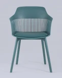 Стул Stool Group Crocus с подушкой темно-бирюзовый УТ000016943