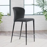 Стул полубарный Albert, бархат 03 /опора конус Top Concept ALBERT 81392