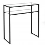Консольный стол AllConsoles 1043-CB clear черный муар