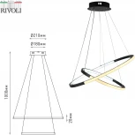 Подвесной светильник Rivoli Lauren 6105-101